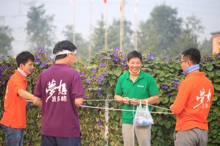 拓展訓(xùn)練項目盲人方陣